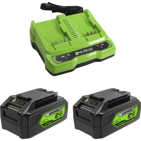 Газонокосилка Greenworks GD24X2LM411K4 2520907UD