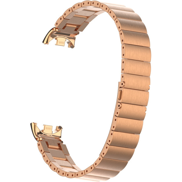 Ремешок Bingo Stainless Strips для XIAOMI Mi Band 8 (розовое золото)