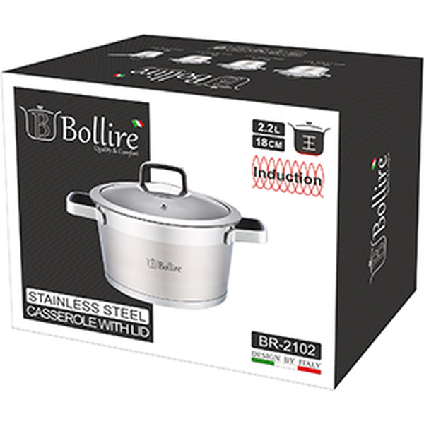 Кастрюля BOLLIRE BR-2102