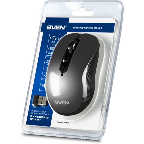 Мышь SVEN RX-560SW (серый)