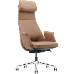 Кресло HAWASAN EX-840 STELLAR (экокожа, коричневый)