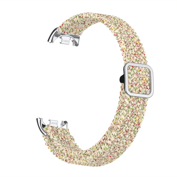 Ремешок Bingo Braided для Xiaomi Mi Band 8 (песочный в крапинку)