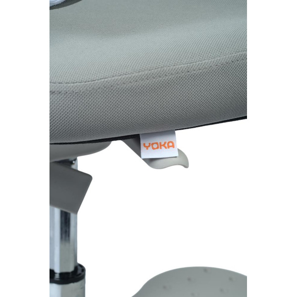 Детское поворотное кресло YOKA YC-3 Blain (серый)