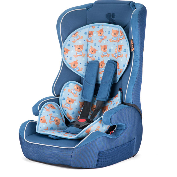 Детское автокресло LORELLI EXPLORER Blue Cute Bears 9-36 кг