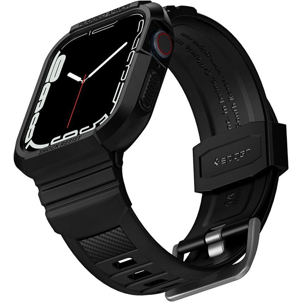 Ремешок с чехлом SPIGEN RUGGED ARMOR PRO для APPLE WATCH BLACK 062CS25324