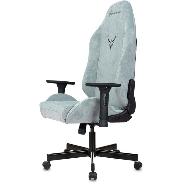 Кресло игровое Knight N1 Fabric Light-28 (1626368) серо-голубой