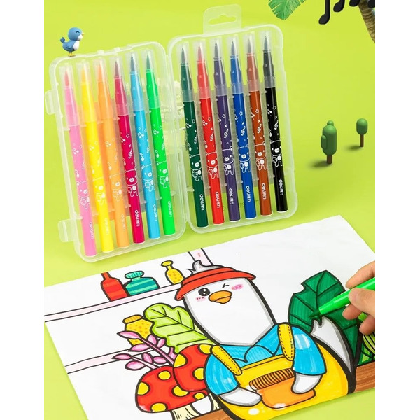 Фломастеры DELI HM55512