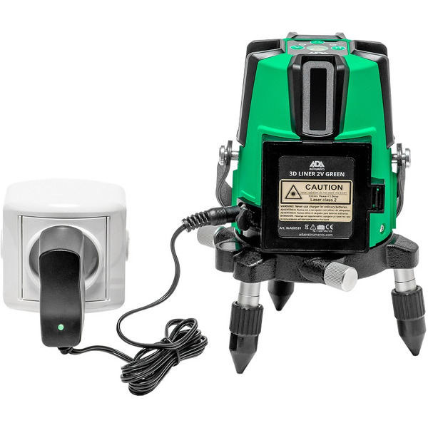 Лазерный нивелир ADA Instruments 3D Liner 2V Green (А00532)