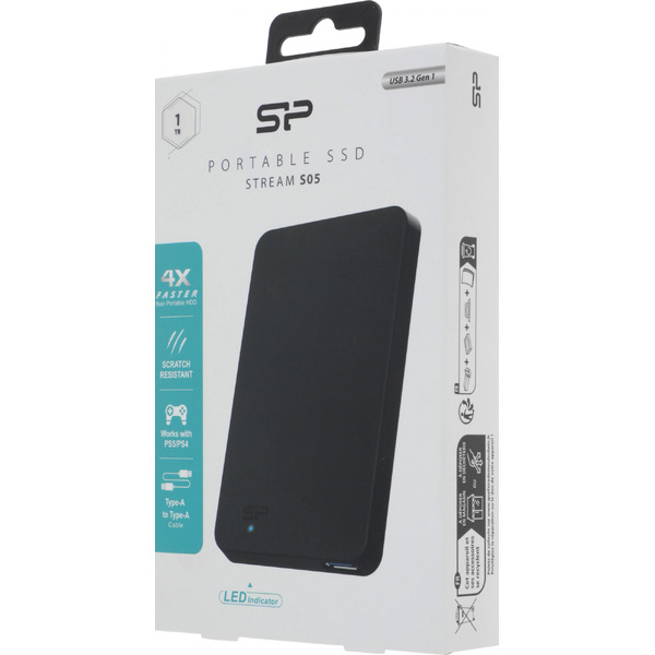 Внешний накопитель Silicon-Power Stream S05 1TB SP010TBPSDS05SAK