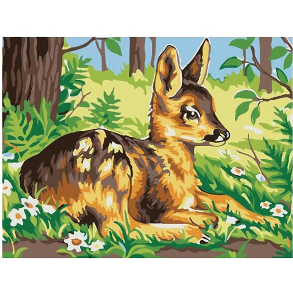 Картина по номерам ЮНЛАНДИЯ «Оленёнок» 662504