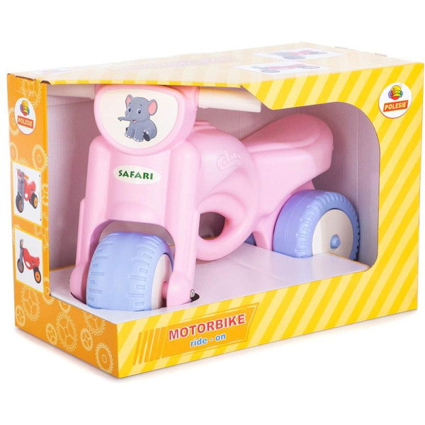 Каталка Полесье Мини-мото сафари 90737 (розовый)