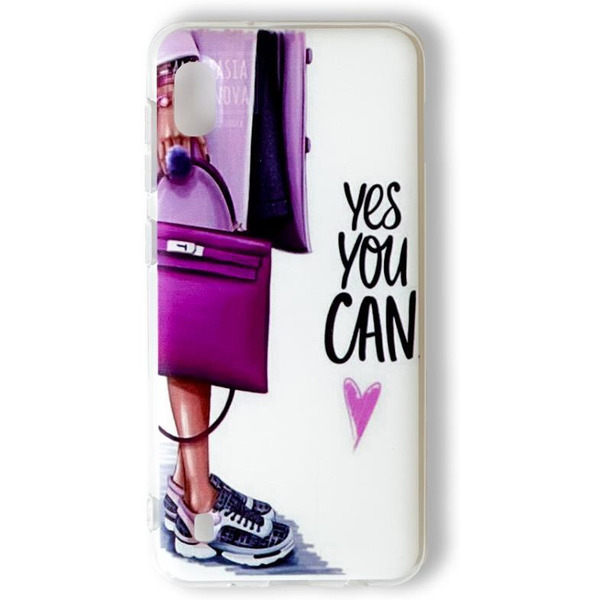 Задняя накладка CASE Print Samsung Galaxy A10 Девушка