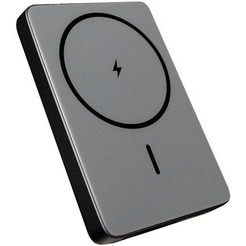 Внешний аккумулятор Roome Urban W72 RMUR10KGR 10000mAh Magnetic Wireless (серый)
