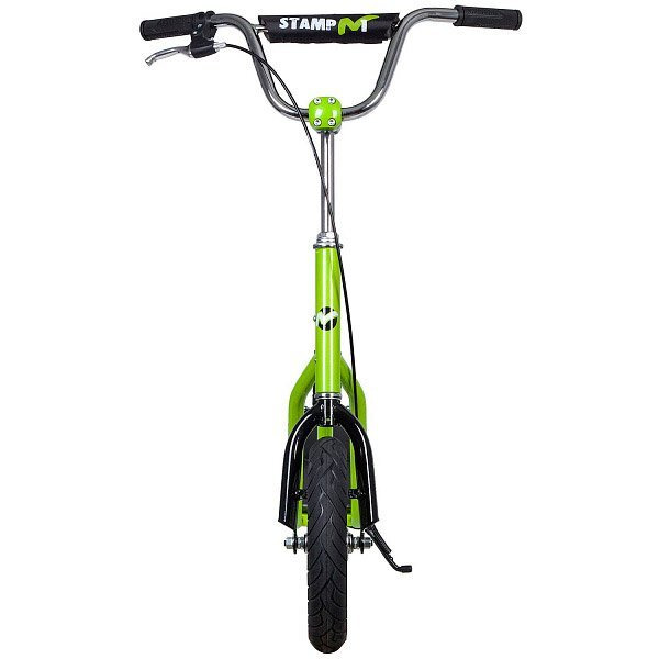 Самокат Novatrack Stamp N1 (12STAMPN1.GGN8) зеленый