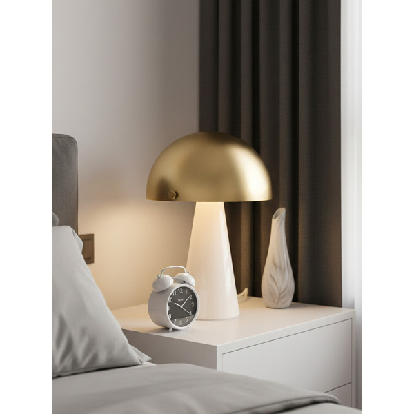 Светильник настольный ArtStyle HT-909MGBG (бежевый/золото)