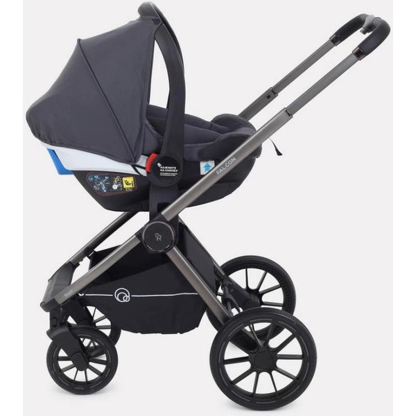 Детская универсальная коляска Rant Falcon 3 в 1 / RA098 (Graphite)