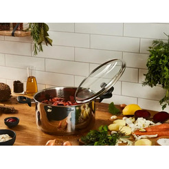 Кастрюля с крышкой TEFAL Edition G7404674 24 см