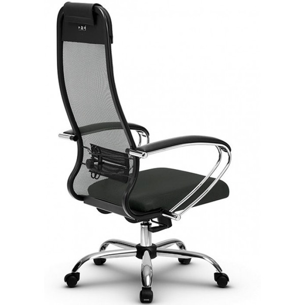 Кресло офисное МЕТТА B 1b 11/K131 (18 CH) темно-серый