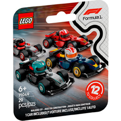 Конструктор LEGO Minifigures 71049 Коллекционные гоночные автомобили F1