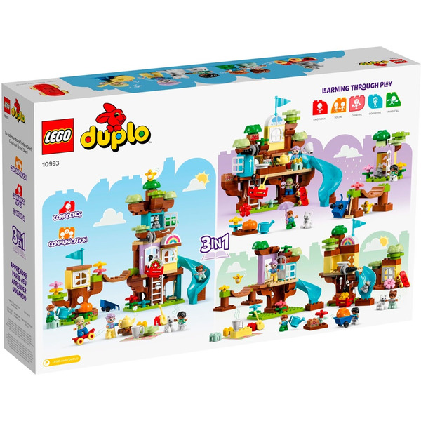 Конструктор LEGO Duplo 10993 Дом на дереве 3в1
