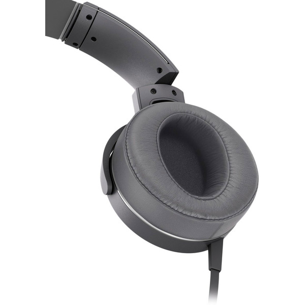 Наушники с микрофоном Sony Sony MDR-XB950AP (серые)
