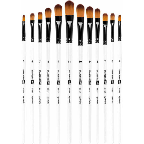 Набор кистей BRAUBERG ART DEBUT 201051 (12 шт)