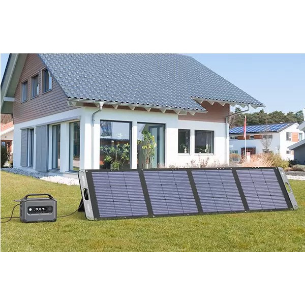 Солнечная панель Ugreen Solar Panel 200 Вт SC200 15114 (темно-серый)