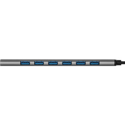 Разветвитель USB-C + USB-A Digma DHUB-7USB-AC-2.0