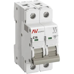 Выключатель автоматический EKF Averes AV-6 2P 16A (C) 6kA