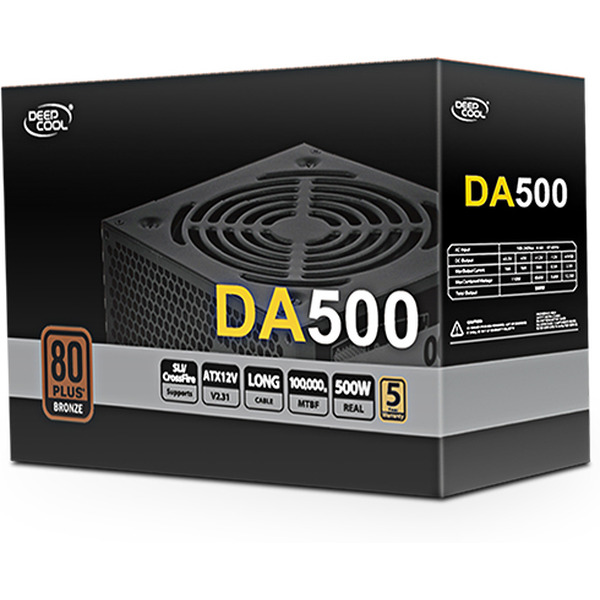 Блок питания DeepCool DA500 (DP-BZ-DA500N)