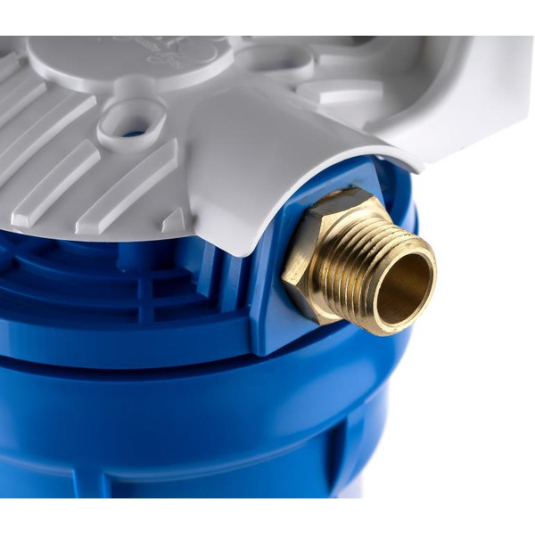 Корпус фильтра Гейзер 10SL 1/2 (прозрачный)