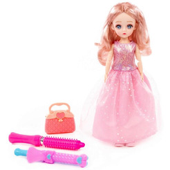 Кукла Полесье Даша у парикмахера + аксессуары (3 элемента) (в коробке №2) 2895