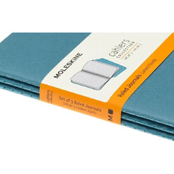 Блокнот Moleskine CAHIER JOURNAL CH011B44 (3 шт, голубой)