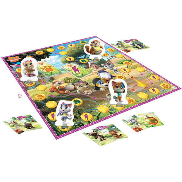 Настольная игра Звезда 44 котенка. Счастливый клевер 8866