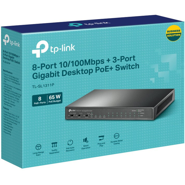 Коммутатор TP-Link TL-SG105MPE