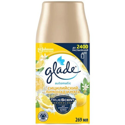 Освежитель воздуха Glade Automatic Сицилийский лимонад и мята сменный баллон 269 мл 8991162588
