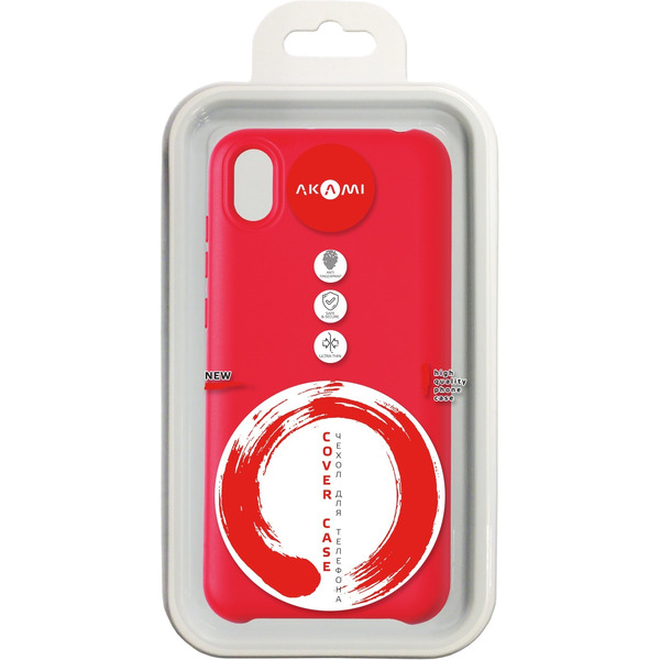 Накладка Akami Suede для Huawei Y5 / Honor 8s Красный (8389)