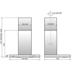Вытяжка Elikor Квадра 90П-650-К3Д 945817 (белый)