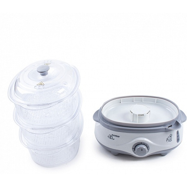 Пароварка стационарная Endever Vita-170 (белый/серый)