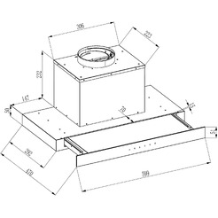 Кухонная вытяжка Schtoff SE 6005 GWH