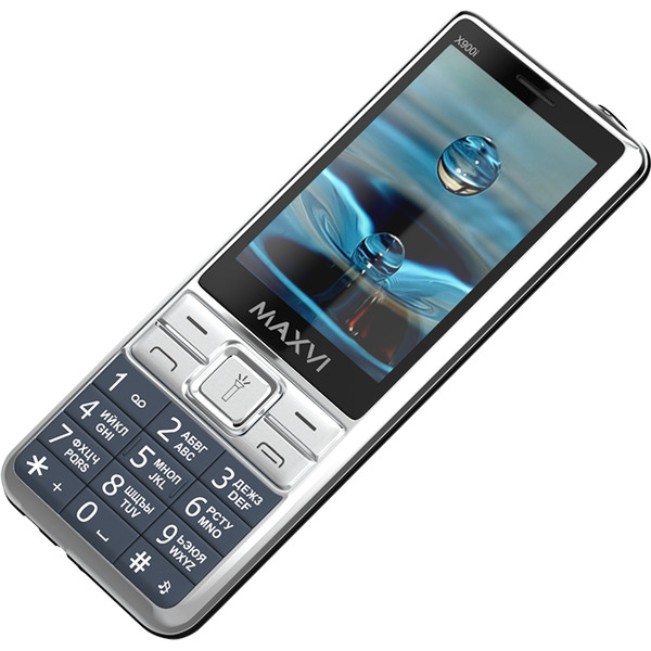 Кнопочный телефон Maxvi X900i (маренго)