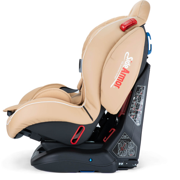 Детское автокресло LORELLI ARTHUR ISOFIX BEIGE LEATHER 0-25 кг