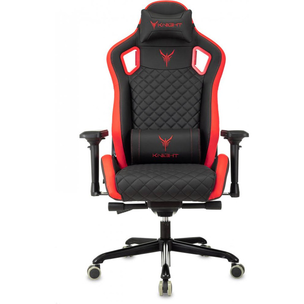 Кресло игровое Knight Titan (1685575) черный/красный