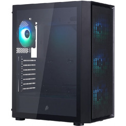 Корпус 1stPlayer GO6 GO6-BK-4FS7 (черный)