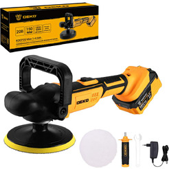 Полировальная машина Deko KDCP20 Max 081-1026 (с 1-им АКБ)