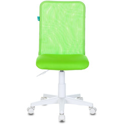 Кресло детское Бюрократ KD-9 (салатовый TW-03А/TW-18)