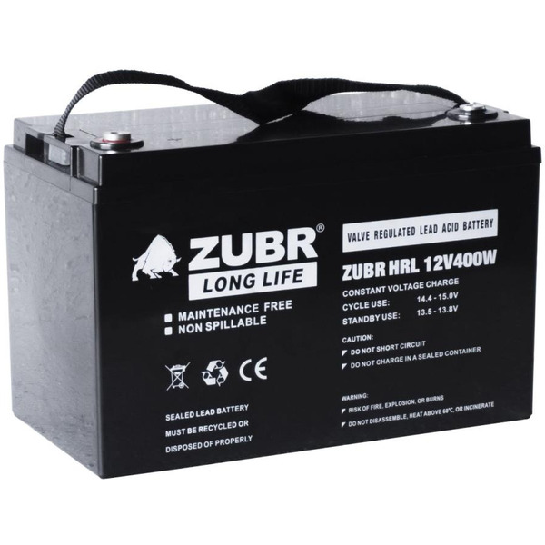 Аккумулятор для ИБП Zubr HRL 12-400W (12 В/110 А·ч)