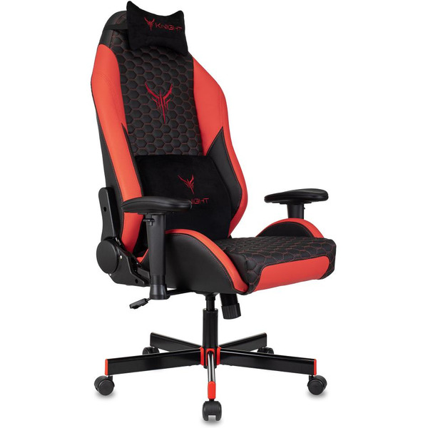 Кресло игровое Knight Neon (1717268) черный/красный