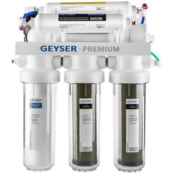 Система обратного осмоса Гейзер Премиум-П (с помпой)