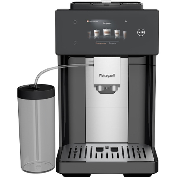 Кофемашина WEISSGAUFF WCM-340 TFT Automatic Touch Cappuccino Nero